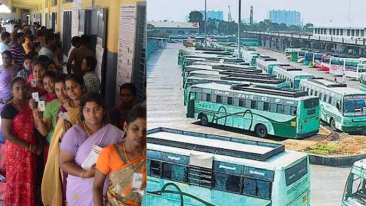 Tamilnadu Transport Department Operate Lok Sabha elections of 10,214 special buses for voting Lok Sabha Election 2024: மக்களவை தேர்தலில் வாக்களிக்க வசதியாக 10,214 பேருந்துகள் - போக்குவரத்து துறை அறிவிப்பு