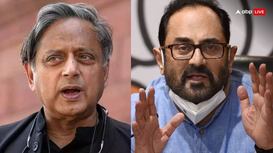 Election 2024: शशि थरूर ने स्वीकार की राजीव चन्द्रशेखर की चुनौती, कहा- Lok Sabha Election 2024 Thiruvananthapuram Congress MP Shashi Tharoor accepted BJP candidate Rajeev Chandrasekhar open debate challenge Election 2024: शशि थरूर ने स्वीकार की राजीव चन्द्रशेखर की चुनौती, कहा-