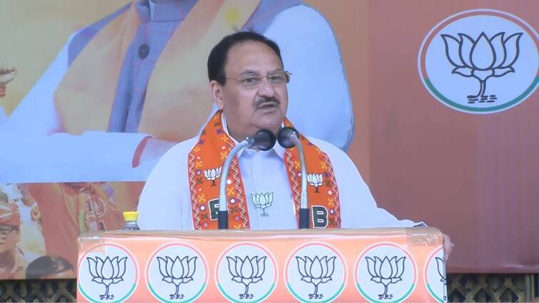 BJP President JP Nadda in Rampur UP Address People For 2024 Lok Sabha Election Lok Sabha elections 2024: 'यूपी में बदले कानून-व्यवस्था के हालात, बिना रोक-टोक बेटियां कर पा रहीं पढ़ाई', रामपुर में बोले जेपी नड्डा