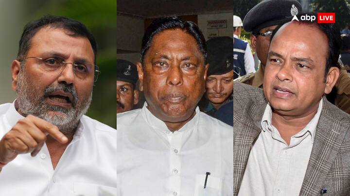Nishikant Dubey claim on Godda lok Sabha Seat congress candidates Alamgir Alam Irfan Ansari निशिकांत दुबे का बड़ा दावा, 'गोड्डा सीट पर आलमगीर आलम, इरफान अंसारी ने चुनाव...'