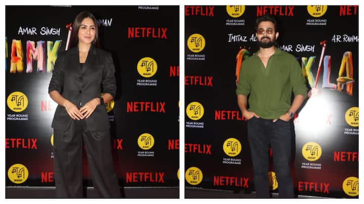 Celebs attended the special screening of Parineeti Chopra, Diljit Dosanjh starrer 'Amar Singh Chamkila' that will premiere on Netflix.