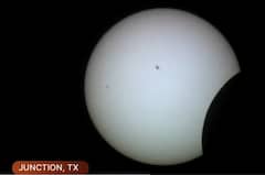 Solar Eclipse 2024: Total Solar Eclipse Begins, Crowds Gather To Witness Rare Celestial Occurrence — IN PICS