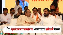 'साहेबांवर दबाव, त्यामुळे मागे हटलो'; शिवसेनेच्या नेत्याने शिंदेंसमोरच भाजपवर सोडले बाण