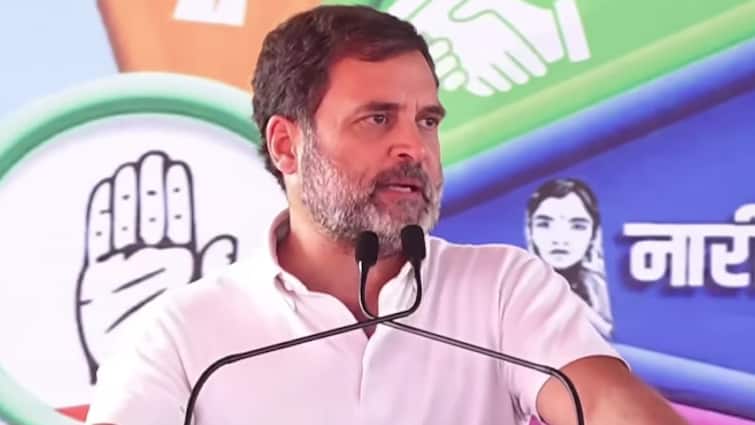 Lok Sabha Elections Congress Rahul Gandhi Vows To Protect Tribal Rights In MP LS Polls: ‘BJP Wants To Give Your Land To Industrialists’, Rahul Gandhi Vows To Protect Tribal Rights In MP