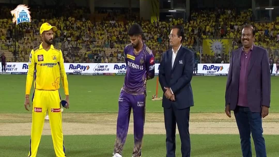 CSK vs KKR 2024: केकेआरविरुद्ध नाणेफेक जिंकत चेन्नईचा गोलंदाजीचा निर्णय; जाणून घ्या, दोन्ही संघाची Playing XI CSK vs KKR 2024: CSK bowling decision with KKR winning the toss; Know the Playing XI of both the teams CSK vs KKR 2024: केकेआरविरुद्ध नाणेफेक जिंकत चेन्नईचा गोलंदाजीचा निर्णय; जाणून घ्या, दोन्ही संघाची Playing XI