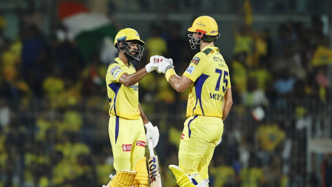 CSK vs KKR: कोलकाताचा 'विजय'रथ चेन्नईने रोखला; 7 विकेट्सने सामना जिंकला, ऋतुराज पुन्हा चमकला CSK vs KKR: Chennai Super Kings beat Kolkata Knight Riders by 7 wickets in a low-scoring match. CSK vs KKR: कोलकाताचा 'विजय'रथ चेन्नईने रोखला; 7 विकेट्सने सामना जिंकला, ऋतुराज पुन्हा चमकला