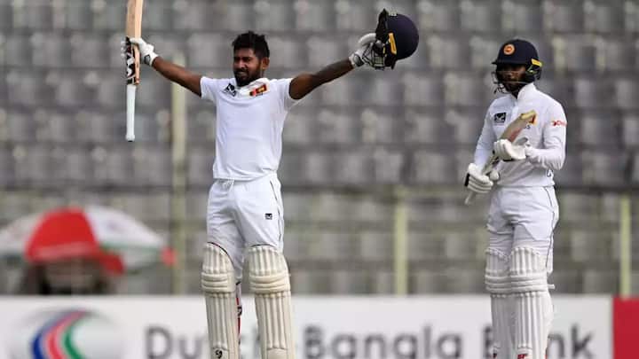 kamindu mendis awarded icc player of the month march 2024 scored 2 centuries one match against bangladesh एक मैच में 2 शतक लगाने वाले श्रीलंकाई बल्लेबाज ने जीता ICC का स्पेशल अवॉर्ड, बांग्लादेश के खिलाफ किया कमाल