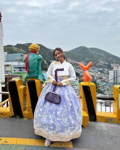 Inside Anushka Sen's Korea Trip: The Actor Wears Hanbok In Busan - See Pics