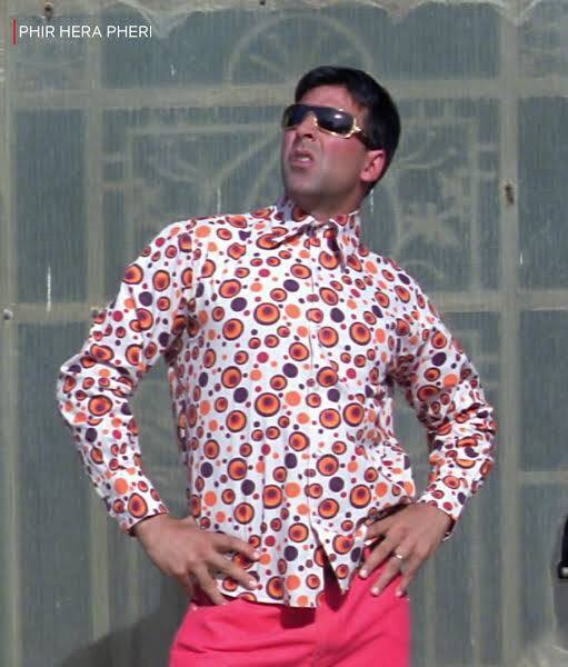 Akshay Kumar's portrayal of Raju in 'Hera Pheri' is unforgettable. His comedic antics and innocent charm make Raju a character that lingers in our minds long after the movie ends. (Image Source: Special Arrangement)