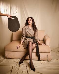 Shilpa Shetty Dons A Chic Blazer Dress For Latest Photoshoot, Check Out All Pics