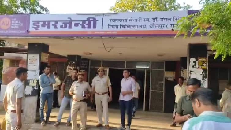 Firing and fighting outside BJP office in Dholpur Rajasthan among workers ANN Dholpur News: बीजेपी में गुटबाजी! कार्यालय में चल रहा था सदस्यता ग्रहण, बाहर हो गई फायरिंग