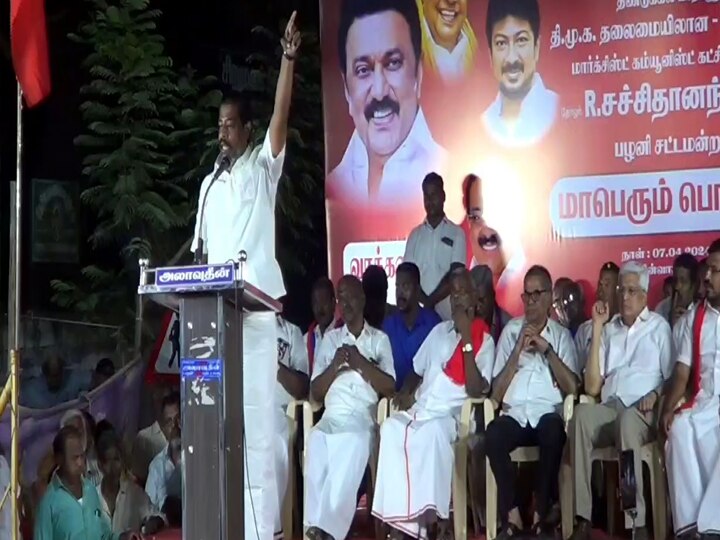 பாஜகவை மட்டுமல்ல அதிமுகவையும் தோற்கடிக்க வேண்டும்: பிரகாஷ்காரத்