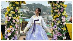Inside Anushka Sen's Korea Trip: The Actor Wears Hanbok In Busan - See Pics