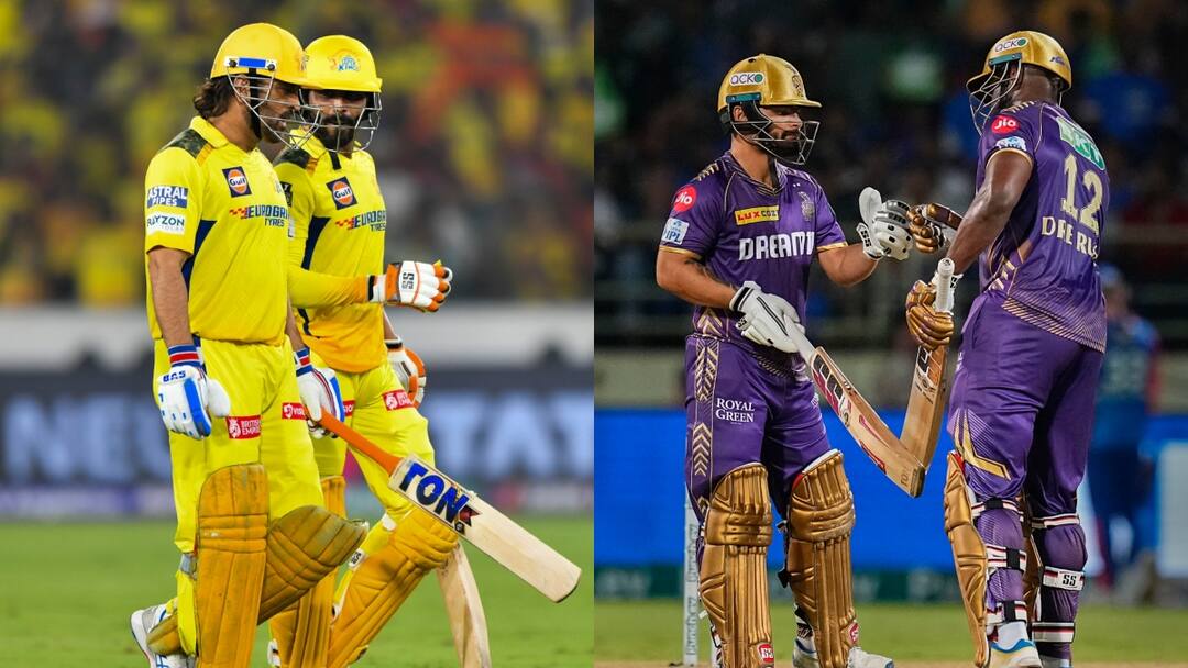CSK vs KKR IPL 2024 match 22nd Chennai and Kolkata playing XI match prediction and MA Chidambaram Stadium pitch report CSK vs KKR: ऐसी हो सकती है चेन्नई और कोलकाता की प्लेइंग इलेवन, जानें पिच रिपोर्ट और मैच प्रिडिक्शन