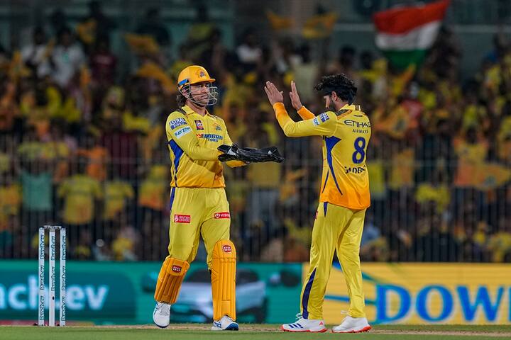 இறுதியாக கேப்டன் ருத்துராஜ், 58 பந்துகளில் 9 பவுண்டரியுடன் 67 ரன்கள் எடுத்து அவுட்டாகாமல் களத்தில் இருந்தார்.