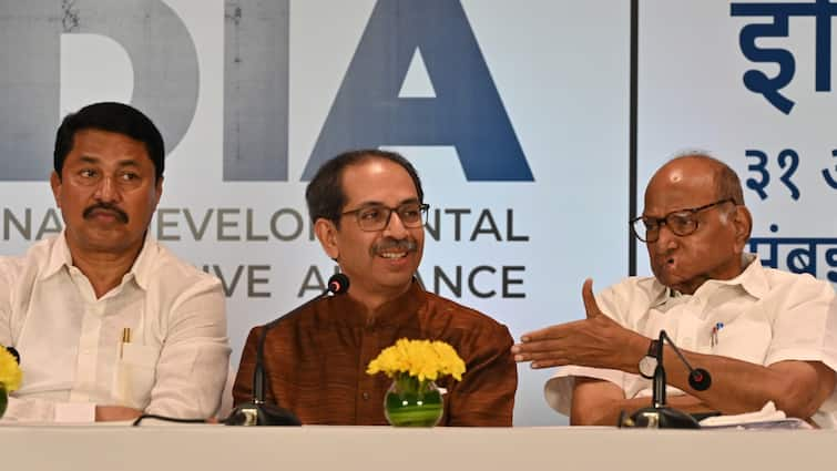 Lok sabha elections MVA seat sharing Shiv sena ubt congress ncp sharad pawar maharashtra MVA Seat-Sharing Deal Out: Uddhav Sena To Contest 21, Congress 17, Sharad Pawar's NCP 10