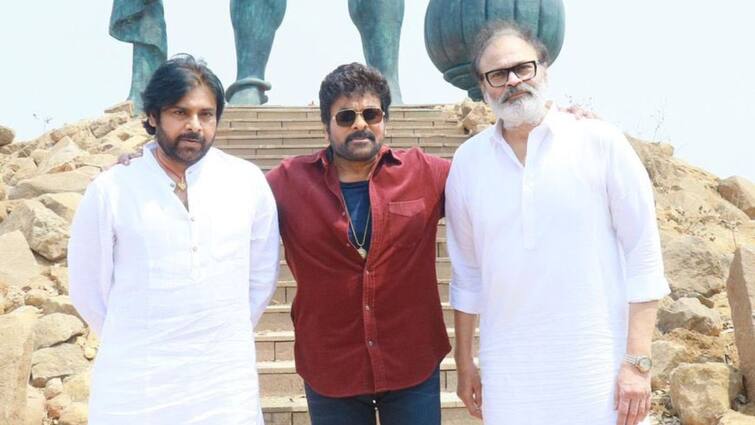Pawan Kalyan and Nagababu visits his elder brother Chiranjeevi on the sets  of Vishwambhara | Vishwambhara: వీడియో - 'విశ్వంభర' సెట్స్‌లో పవర్ స్టార్ -  మెగా బ్రదర్స్‌ను చూసేందుకు రెండు ...