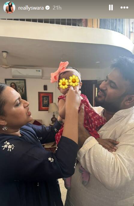 बता दें कि स्वरा भास्कर फहाद अहमद से शादी की है. ये कपल 23 सितंबर, 2023 को राबिया के पेरेंट्स बने.