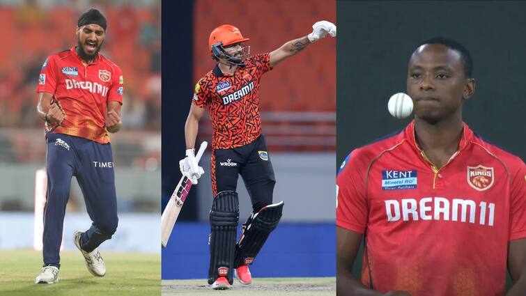 sunrisers hyderabad scored 182 runs batting first against punjab kings needs 183 to win arshdeep singh nitish reddy shines ipl 2024 srh vs pbks SRH vs PBKS: पहले अर्शदीप ने ढाया कहर, फिर रेड्डी और समद का गरजा बल्ला; पंजाब को मिला 183 का लक्ष्य