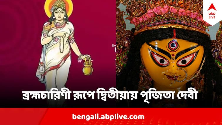 Chaitra Navaratri 2024 Devi Brahmacharini Worshipped on Chaitra Navaratri  Day 2 Know the devi Significance আজ শুরু নবরাত্রির উদযাপন, দ্বিতীয়াতে পূজিতা দেবী ব্রহ্মচারিণী, কী এই রূপের মাহাত্ম্য ?