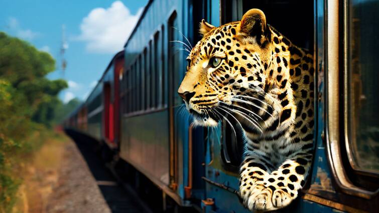 Leopard Travelled to Mayiladuthurai By Train From Krishnagiri Latest News TNN Mayiladuthurai Leopard:  மயிலாடுதுறையை கதிகலங்கும் வைக்கும் சிறுத்தை ரயில் ஏறி வந்ததா?