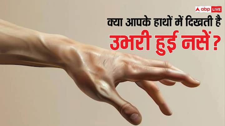 health tips visible hand veins causes risk factors and treatments in hindi Health Risk: सेहत का आईना होता है हाथ, उभरी हुईं नसें करती हैं आगाह, जानें कारण-इलाज