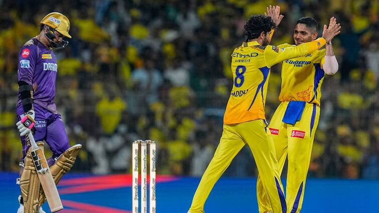 IPL 2024 Updated Points Table Purple Cap Orange Cap CSK vs KKR Virat Kohli Mustafizur Rahman IPL 2024 Updated Points Table, Purple Cap & Orange Cap Holders After CSK vs KKR IPL Match