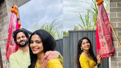 Pooja Sawant :पूजा सावंतने शेअर केले तिच्या लग्नानंतरच्या पहिल्या पाडव्याचे खास फोटो; पाहा!