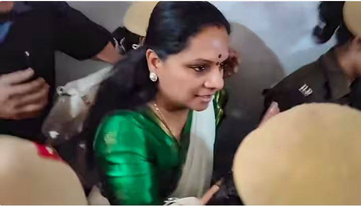 k kavitha judicial custody extended till april 23 Delhi Liquor Policy Case: ਕੇ. ਕਵਿਤਾ ਨੂੰ ਵੱਡਾ ਝਟਕਾ, ਅਦਾਲਤ ਨੇ 23 ਅਪ੍ਰੈਲ ਤੱਕ ਨਿਆਇਕ ਹਿਰਾਸਤ 'ਚ ਭੇਜਿਆ