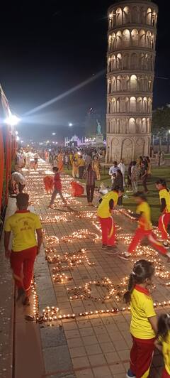 In Pics: कोटा में विक्रम संवत नव वर्ष की धूम, किशोर सागर तालाब में दो लाख दिये जलाकर स्वागत