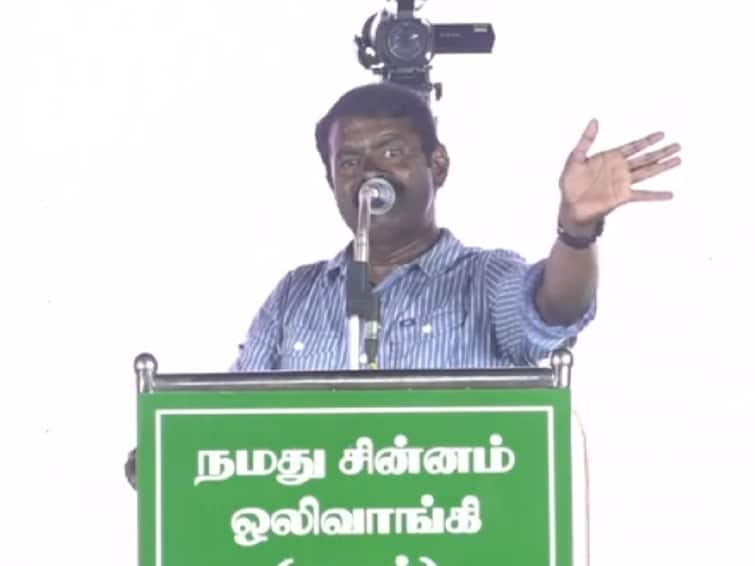 Seeman alleges that Modi is playing karakatam in the name of road show ”சாதிக்கும் மதத்திற்கும் பார்த்து வாக்கு போடுவாய் என்றால் செத்து போ” - சீமான் சாடல்