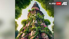 अगर इन फेमस मॉन्यूमेंट्स पर उग जाएं पेड़-पौधे तो कैसे दिखेंगे? AI ने दिखाया नजारा