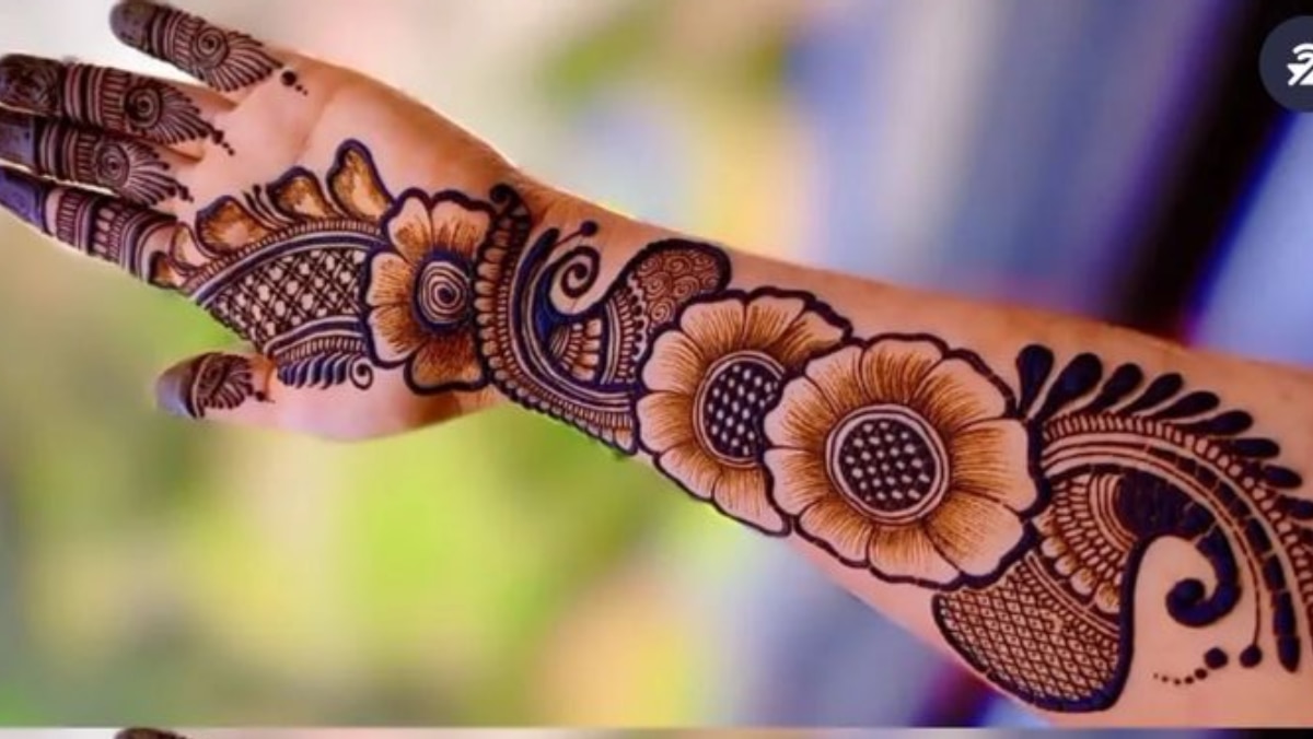 Eid Mehndi Designs : इस ईद पर अपने हाथों पर लगाएं ये खूबसूरत, नया और ट्रेंडिंग अरेबिक डिजाइन