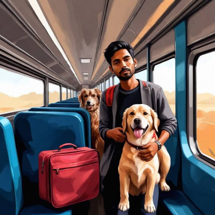 आप ट्रेन में यात्रा के दौरान अपने पालतू जानवर को भी अपने साथ लेकर जा सकते हैं, कई लोगों को इस बात की जानकारी नहीं होती है.