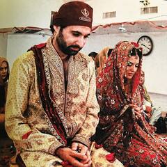 Sunny Leone Wishes Wedding Anniversary To Husband Daniel Weber With Wedding Pic