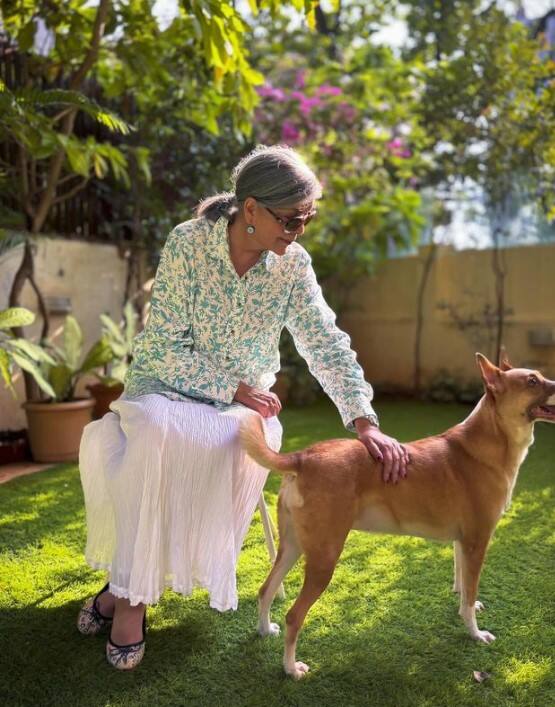 दरअसल जीनत ने अपने इंस्टा अकाउंट पर अपने पेट डॉग लिली के साथ दो तस्वीरें शेयर की हैं. तस्वीरों में जीनत 72 साल की उम्र में भी काफी फिट और खूबसूरत लग रही हैं. इन फोटोज को शेयर करने के साथ दिग्गज अभिनेत्री ने लंबा-चौड़ा कैप्शन भी लिखा..