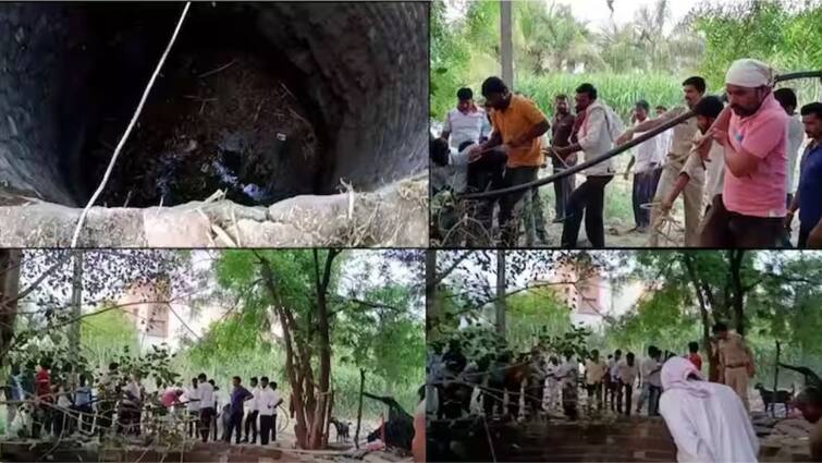 Ahmednagar News Five People Dead  after falling into biogas pit Cow dunk in Nevasa मांजराला वाचवण्याच्या नादात अख्खं कुटुंब संपलं, नगरमध्ये बायोगॅसच्या खड्ड्यामध्ये पडलेल्या पाच जणांचा मृत्यू