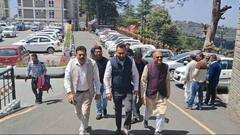 नोटिस का जवाब देने विधानसभा स्पीकर के पास पहुंचे तीनों निर्दलीय विधायक, दोपहर बाद होगी सुनवाई