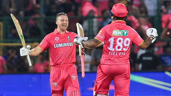 5. Rajasthan Royals (RR) at Sawai Mansingh Stadium: Rajasthan Royals possess the superior record at Sawai Mansingh Stadium with 36 wins, 19 losses, and 1 no result, resulting in a win percentage of 65.45%. (Image Source: PTI)