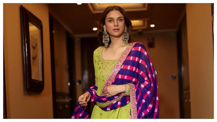 Sanjay Leela Bhansali's series  ‘Heeramandi: The Diamond Bazaar’ is slated to release on Netflix on May 1. The cast of the series, including Aditi Rao Hydari, is busy promoting it.