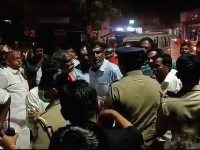 The bjp who had trouble with Thirumurugan Gandhis campaign in Coimbatore பரப்புரையை தடுத்து நிறுத்தி ரகளையில் ஈடுபட்ட பாஜகவினர் பதிலடி கொடுத்த திருமுருகன் காந்தி