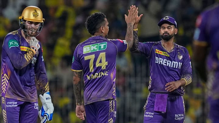 2. Kolkata Knight Riders (KKR) at Eden Gardens: KKR boast the best record at Eden Gardens with 48 wins and 34 losses, resulting in a win percentage of 58.53%. (Image Source: PTI)