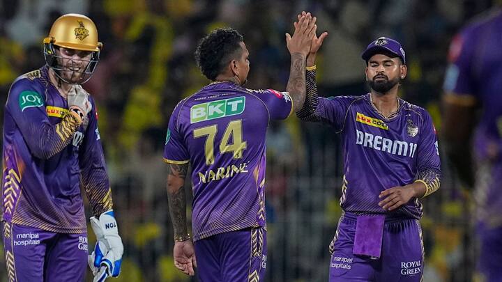 2. Kolkata Knight Riders (KKR) at Eden Gardens: KKR boast the best record at Eden Gardens with 48 wins and 34 losses, resulting in a win percentage of 58.53%. (Image Source: PTI)