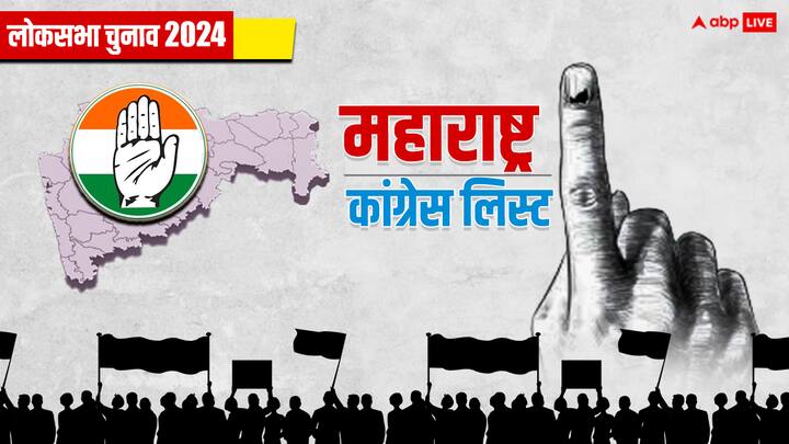 Congress Candidate list Maharashtra Dhule Shobha Dinesh Bachhav Jalna Kalyan Kale Congress Candidate List: कांग्रेस ने महाराष्ट्र उतारे दो और उम्मीदवार, मुंबई की सीटों पर नहीं खोले पत्ते