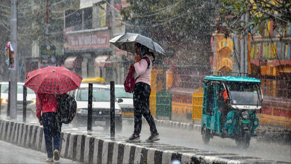 Rain in entire Haryana today, yellow alert in 8 districts, know how the weather will be in the next four days