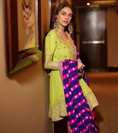 Aditi Rao Hydari Looks Like A Royalty As She Promotes Heeramandi - See Pics