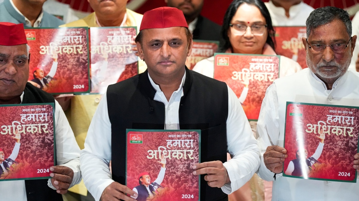 Samajwadi Party Launches Manifesto For Lok Sabha Polls, Promises Caste ...