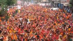 Chaitra Navratri 2024: नववर्ष पर उदयपुर में निकाली गई शोभायात्रा, माहौल हुआ राममय