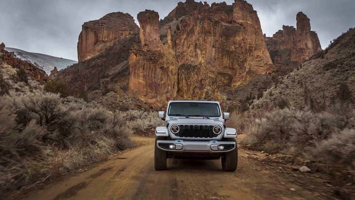 Jeep is readying the launch of its 2024 Wrangler within a few days and this is an updated version with a few styling tweaks along with more features. (Source: Somnath Chatterjee)