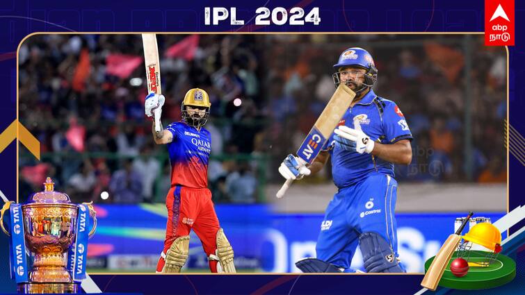 IPL 2024 MI vs RCB Match Mumbai Indians Won Toss Choose Bowling Against  Royal Challengers Bengaluru IPL 2024 MI vs RCB: இமாலய இலக்கை நிர்ணயம் செய்யுமா பெங்களூரு? டாஸ் வென்ற மும்பை பவுலிங் தேர்வு!